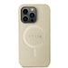 Guess GUHMP15XPSAHMCB iPhone 15 Pro Max 6.7’’ gold/gold hardcase Saffiano MagSafe - Cell phone cases