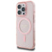 Guess GUHMP16LHFGEREP iPhone 16 Pro 6.3’’ pink/pink hardcase IML Glitter Circle MagSafe - Cell phone cases