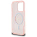 Guess GUHMP16LHFGEREP iPhone 16 Pro 6.3’’ pink/pink hardcase IML Glitter Circle MagSafe - Cell phone cases