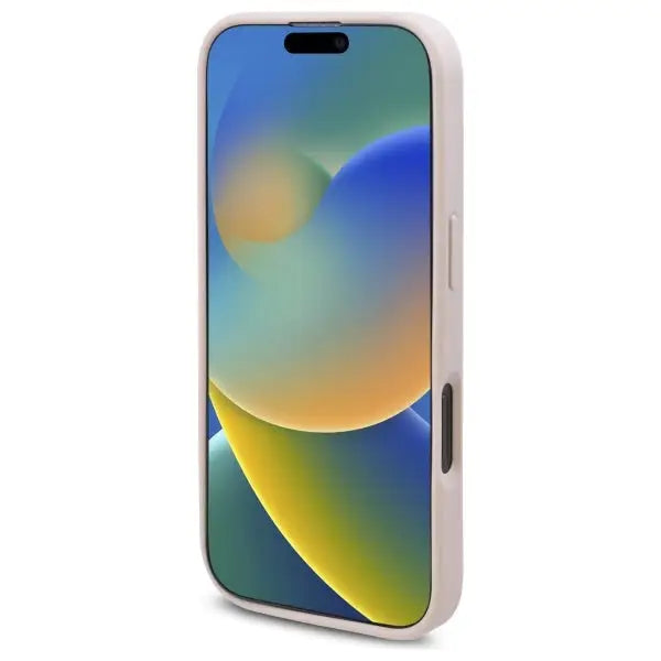 Guess GUHMP16LP4ROPEMCP iPhone 16 Pro 6.3’’ pink/pink hardcase 4G Flowers Print MagSafe - Cell phone cases