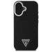 Guess GUHMP16MPGTSPSK iPhone 16 Plus 6.7’’ black/black hardcase Grained Triangle MagSafe - Cell phone cases