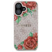 Guess GUHMP16SP4ROPEMCP iPhone 16 6.1’’ pink/pink hardcase 4G Flowers Print MagSafe - Cell phone cases