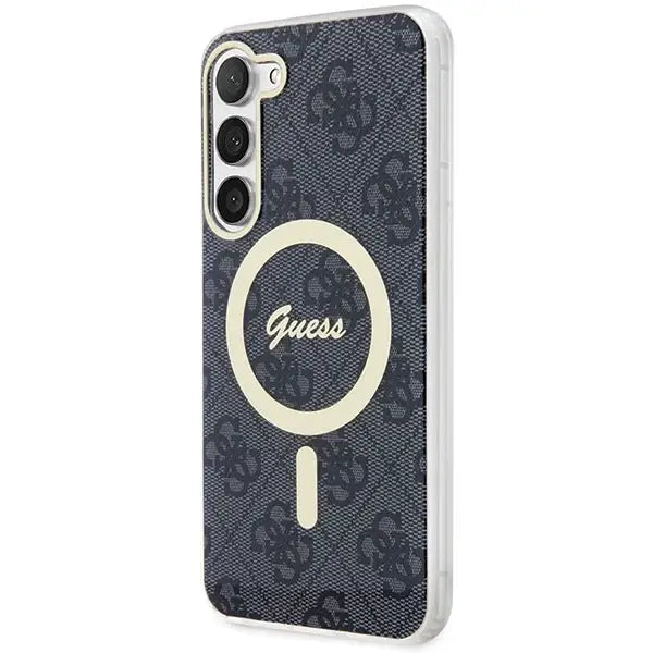 Guess GUHMS23SH4STK S23 S911 black/black hardcase 4G MagSafe - Cell phone cases and covers<<<HurtelXML