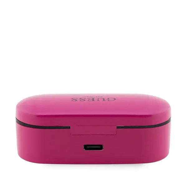 Guess GUTWST31EM TWS Bluetooth headphones + magenta docking station - Headphones and speakers<<<HurtelXML
