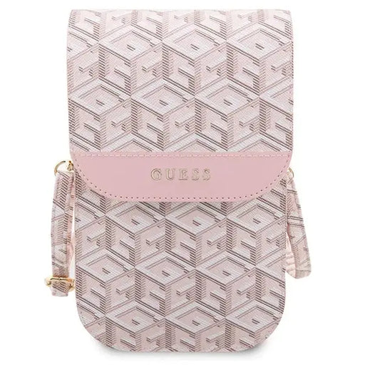 Guess Handbag GUWBHGCFSEP pink/pink GCube Stripe - Others<<<HurtelXML