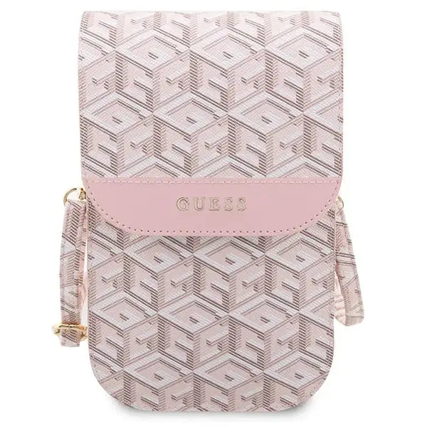 Guess Handbag GUWBHGCFSEP pink/pink GCube Stripe - Others<<<HurtelXML