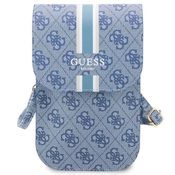 Guess handbag GUWBP4RPSB - blue 4G Stripes - Others<<<HurtelXML