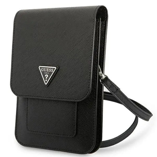 Guess Handbag GUWBSATMBK black / black Saffiano Triangle - Others<<<HurtelXML