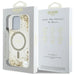 Guess HC Resin Bottom Glitter MagSafe case for iPhone 16 Pro Max - gold - Cell phone cases and covers<<<HurtelXML