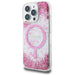 Guess HC Resin Bottom Glitter MagSafe iPhone 16 Pro Case - Pink - Cell phone cases and covers<<<HurtelXML