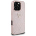 Guess Hot Stamp 4G Pattern Triangle Metal Logo iPhone 16 Pro Max Case - Pink - Cell phone cases and covers<<<HurtelXML