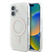 Guess IML 4G Background MagSafe iPhone 16 Case - White - Cell phone cases and covers<<<HurtelXML