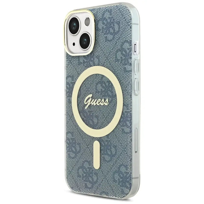 Guess IML 4G MagSafe case for iPhone 15 / 14 / 13 - blue - Cell phone cases and covers<<<HurtelXML