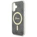 Guess IML 4G MagSafe iPhone 16 Case - Black - Cell phone cases and covers<<<HurtelXML
