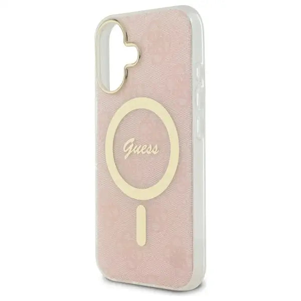 Guess IML 4G MagSafe iPhone 16 Plus Case - Pink - Cell phone cases and covers<<<HurtelXML