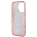 Guess IML Flower & Tonal Circle MagSafe iPhone 16 Pro Case - Pink - Cell phone cases and covers<<<HurtelXML