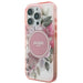 Guess IML Flower & Tonal Circle MagSafe iPhone 16 Pro Case - Pink - Cell phone cases and covers<<<HurtelXML