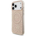 Guess IML Flowers Electro Pearl Strap MagSafe Case for iPhone 17 Pro Max - Pink - Cell phone cases