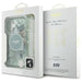 Guess IML Flowers With Pearl Strap MagSafe case for iPhone 16 Plus - green - Cell phone cases and covers<<<HurtelXML