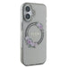 Guess IML Flowers Wreath MagSafe case for iPhone 16 - black - Cell phone cases and covers<<<HurtelXML