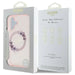 Guess IML Flowers Wreath MagSafe iPhone 16 Case - Pink - Cell phone cases and covers<<<HurtelXML