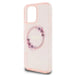 Guess IML Flowers Wreath MagSafe iPhone 16 Pro Case - Pink - Cell phone cases and covers<<<HurtelXML