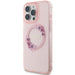 Guess IML Flowers Wreath MagSafe iPhone 16 Pro Max Case - Pink - Cell phone cases and covers<<<HurtelXML
