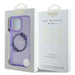 Guess IML Flowers Wreath MagSafe iPhone 16 Pro Max Case - Purple - Cell phone cases and covers<<<HurtelXML