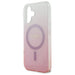 Guess IML Glitter Gradient MagSafe iPhone 16 Plus Case - Pink - Cell phone cases and covers<<<HurtelXML
