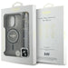 Guess IML Glitter With Pearl Strap MagSafe case for iPhone 16 Pro - black - Cell phone cases and covers<<<HurtelXML