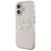 Guess IML Heart iPhone 16 Case - Pink - Cell phone cases and covers<<<HurtelXML