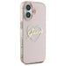 Guess IML Heart iPhone 16 Case - Pink - Cell phone cases and covers<<<HurtelXML
