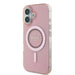 Guess IML Rhinestones MagSafe iPhone 16 Case - Pink - Cell phone cases and covers<<<HurtelXML