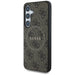 Guess Leather 4G Colored Ring Classic Logo MagSafe Samsung Galaxy S25 Plus case brown - Cell phone cases