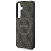Guess Leather 4G Colored Ring Classic Logo MagSafe Samsung Galaxy S25 Plus case brown - Cell phone cases