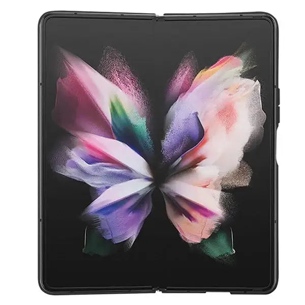 Guess Leather 4G Diamond Triangle case for Samsung Galaxy Z Fold 5 - black - Cell phone cases and covers<<<HurtelXML