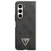Guess Leather 4G Diamond Triangle case for Samsung Galaxy Z Fold 5 - black - Cell phone cases and covers<<<HurtelXML
