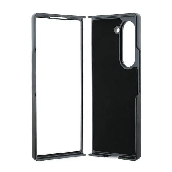 Guess Leather 4G Metal Logo Case for Samsung Galaxy Z Fold 6 - Black - Cell phone cases and covers<<<HurtelXML