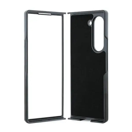 Guess Leather 4G Metal Logo Case for Samsung Galaxy Z Fold 6 - Pink - Cell phone cases and covers<<<HurtelXML