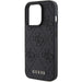 Guess Leather 4G Stamped case for iPhone 15 Pro - black - Cell phone cases and covers<<<HurtelXML