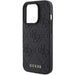 Guess Leather 4G Stamped case for iPhone 15 Pro Max - black - Cell phone cases and covers<<<HurtelXML