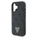 Guess Leather 4G Triangle Strass MagSafe Case for iPhone 16 Plus - Black - Cell phone cases and covers<<<HurtelXML