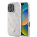 Guess Leather 4G Triangle Strass MagSafe Case for iPhone 16 Pro Max - Pink - Cell phone cases and covers<<<HurtelXML