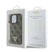 Guess Leather 4G Triangle Strass MagSafe Case for iPhone 16 Pro Max - Brown - Cell phone cases and covers<<<HurtelXML