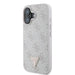 Guess Leather 4G Triangle Strass MagSafe iPhone 16 Case - Pink - Cell phone cases and covers<<<HurtelXML