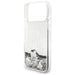 Guess Liq case. Glitter Charms for iPhone 17 Pro Max - silver - Cell phone cases and covers<<<HurtelXML