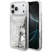 Guess Liq case. Glitter Charms for iPhone 17 Pro - silver - Cell phone cases and covers<<<HurtelXML