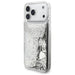 Guess Liq case. Glitter Charms for iPhone 17 Pro - silver - Cell phone cases and covers<<<HurtelXML
