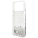 Guess Liq case. Glitter Charms for iPhone 17 Pro - silver - Cell phone cases and covers<<<HurtelXML