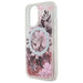 Guess Liquid Glitter Flower MagSafe iPhone 16 Case - Pink - Cell phone cases and covers<<<HurtelXML